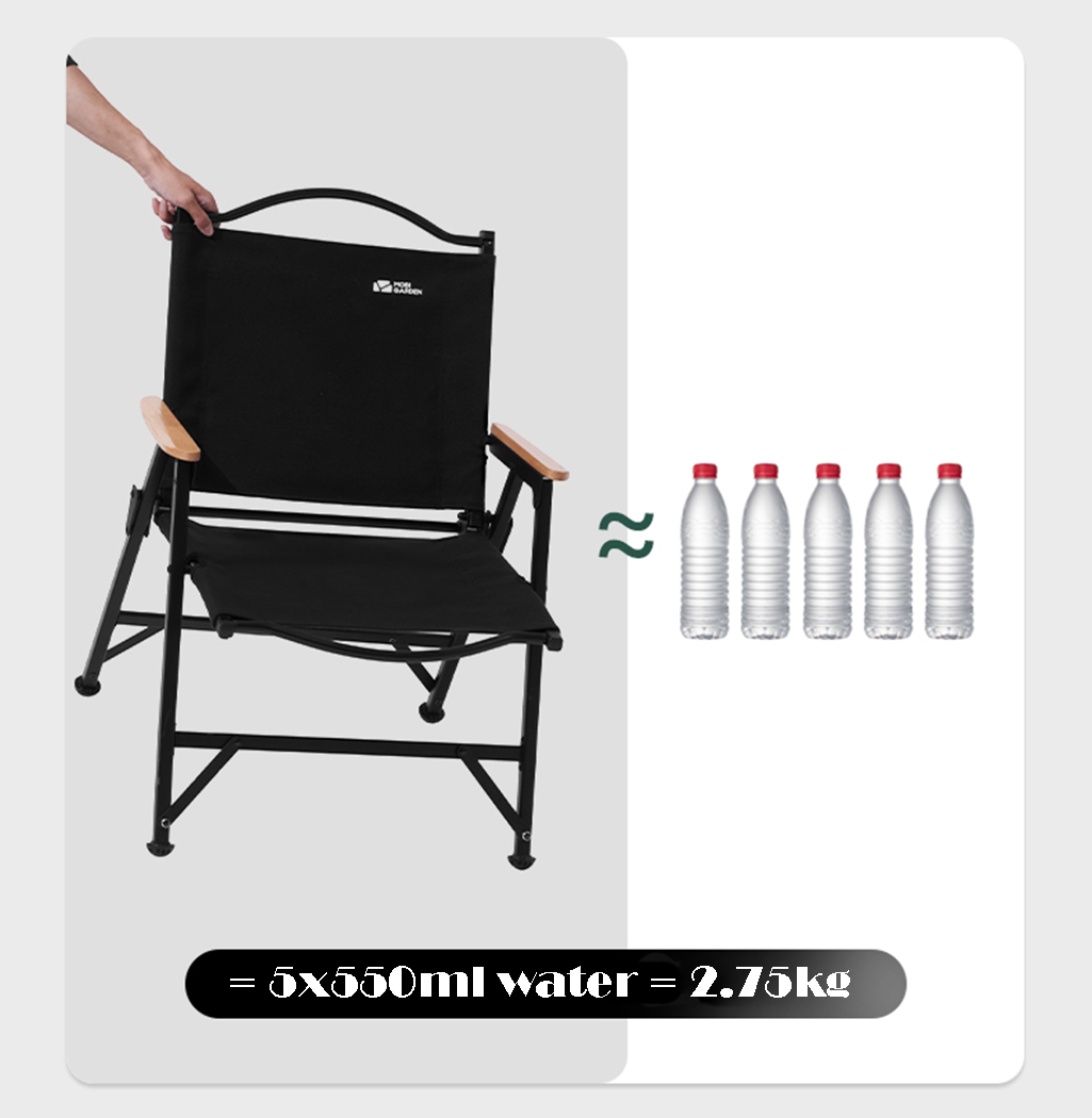 Mobi Garden THE REAL KERMIT Chair - Black-Goritta Works Sdn. Bhd. 202501017603 (1619017-X)