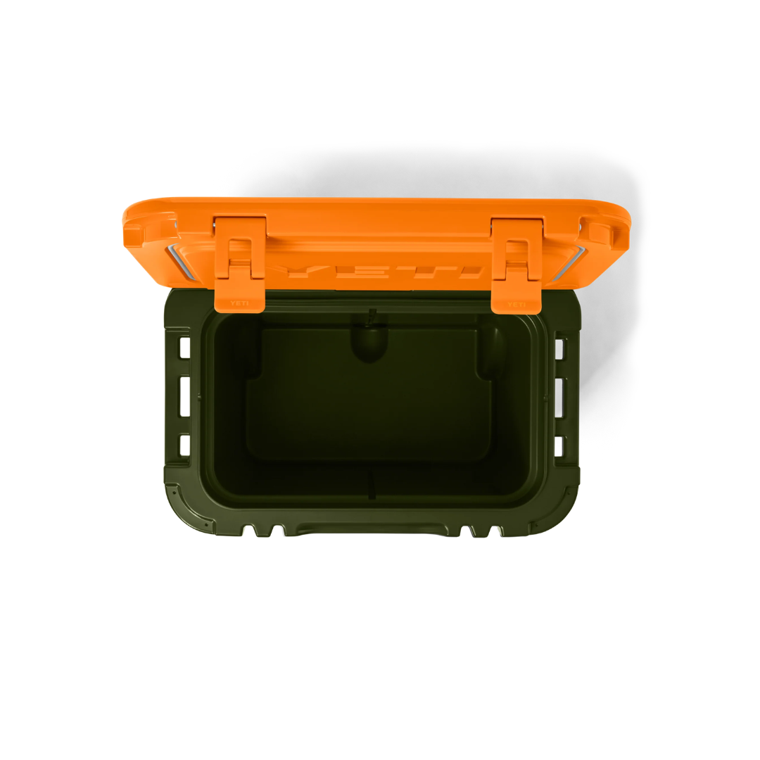 YETI Roadie 32 Wheeled Cooler - Olive/King Orange