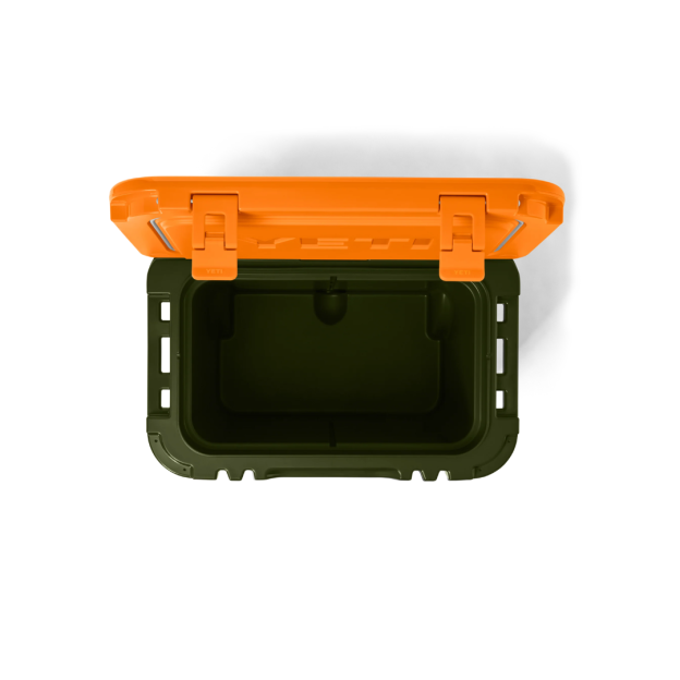 YETI Roadie 32 Wheeled Cooler - Olive/King Orange