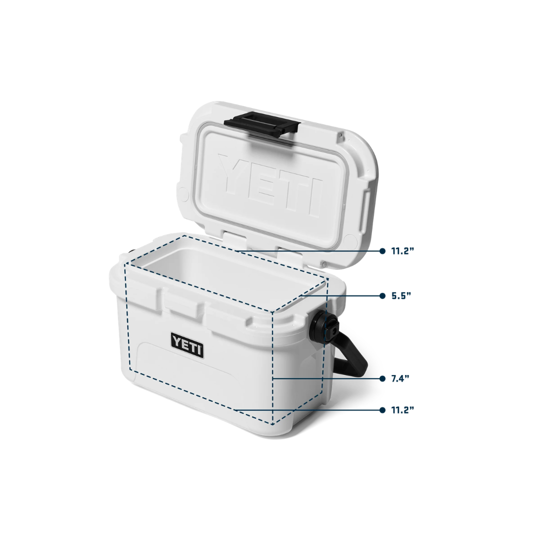 YETI Roadie 8 Hard Cooler - Charcoal