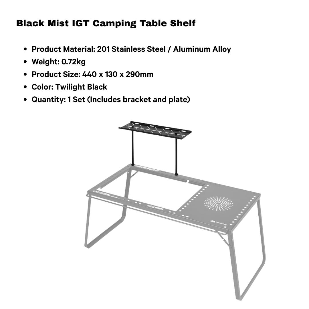 ShineTrip #05 Series Black Mist IGT Table