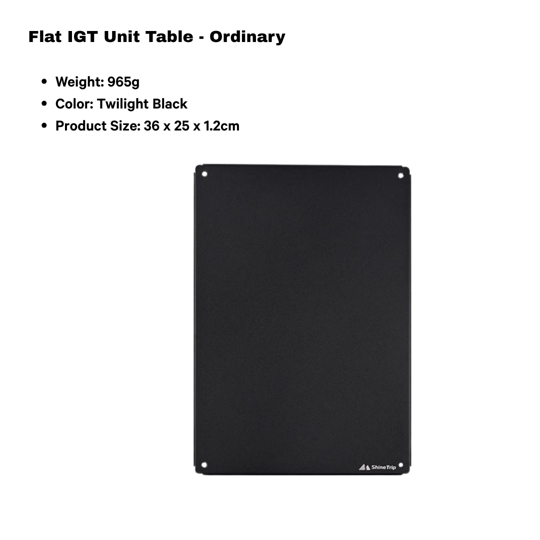 ShineTrip #05 Series Black Mist IGT Table