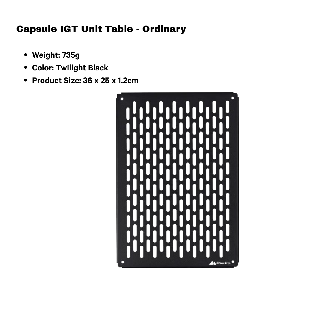 ShineTrip #05 Series Black Mist IGT Table