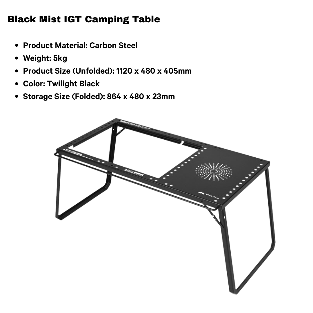ShineTrip #05 Series Black Mist IGT Table