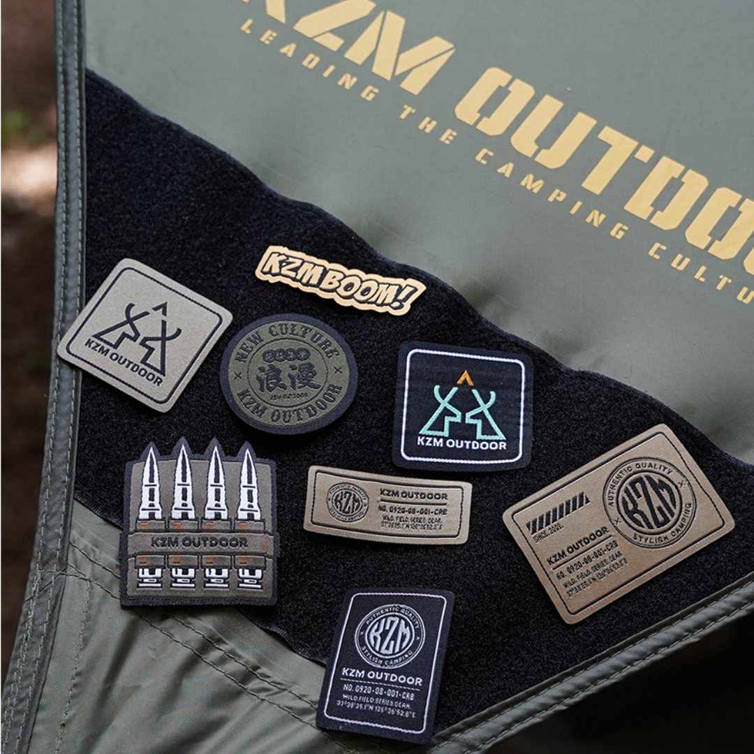 KZM Rubber Wappen - Square/Luminous