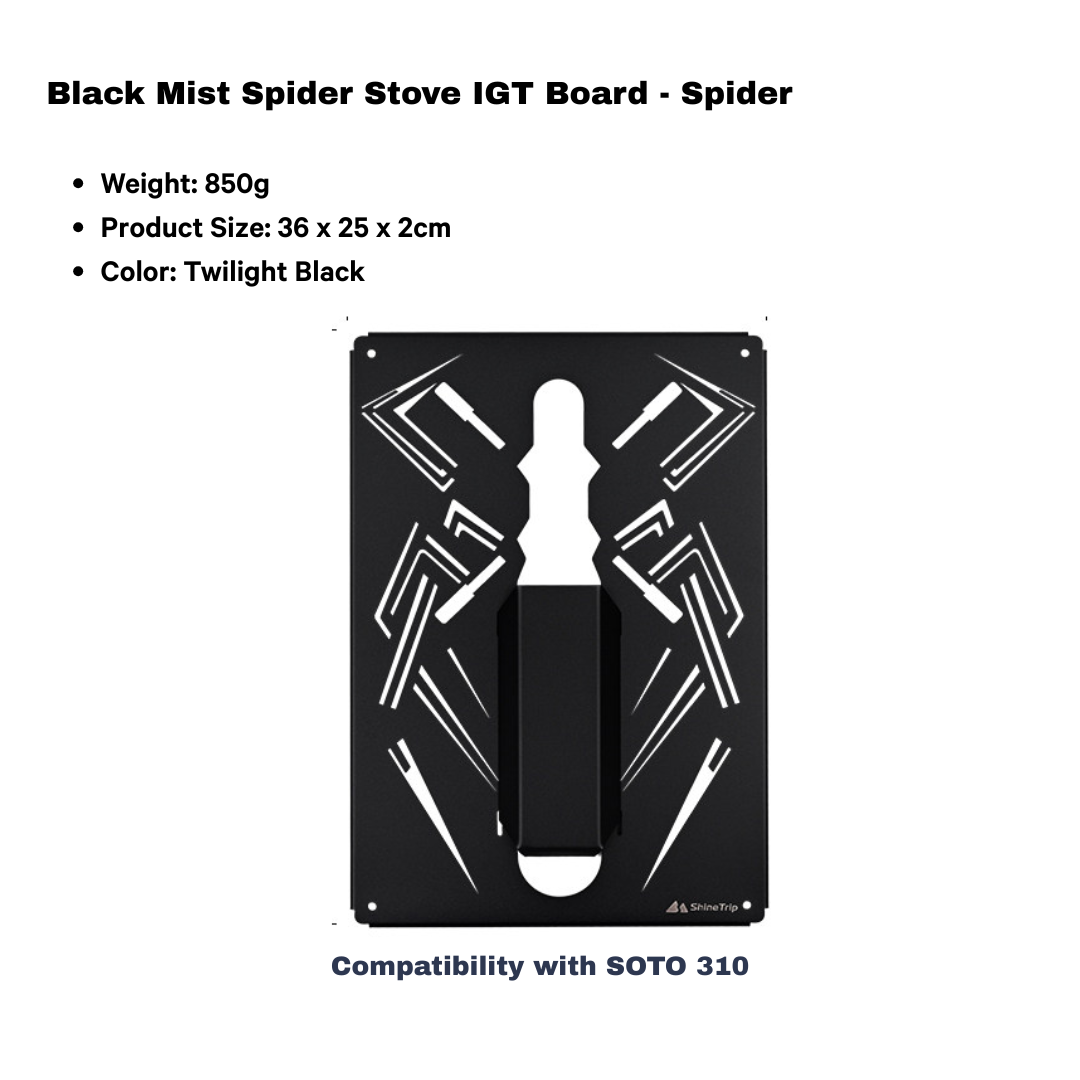 ShineTrip #05 Series Black Mist IGT Table