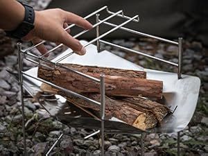 Campingmoon SOLO-A4 Camping Grill Stand