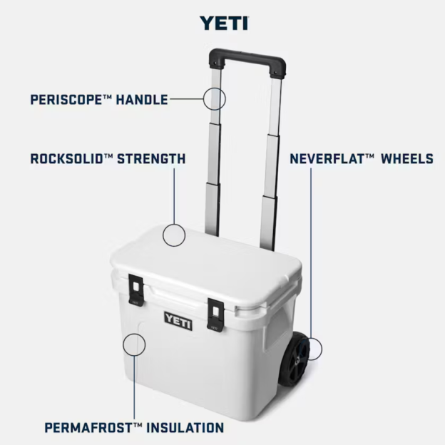 YETI Roadie 32 Wheeled Cooler - Charcoal