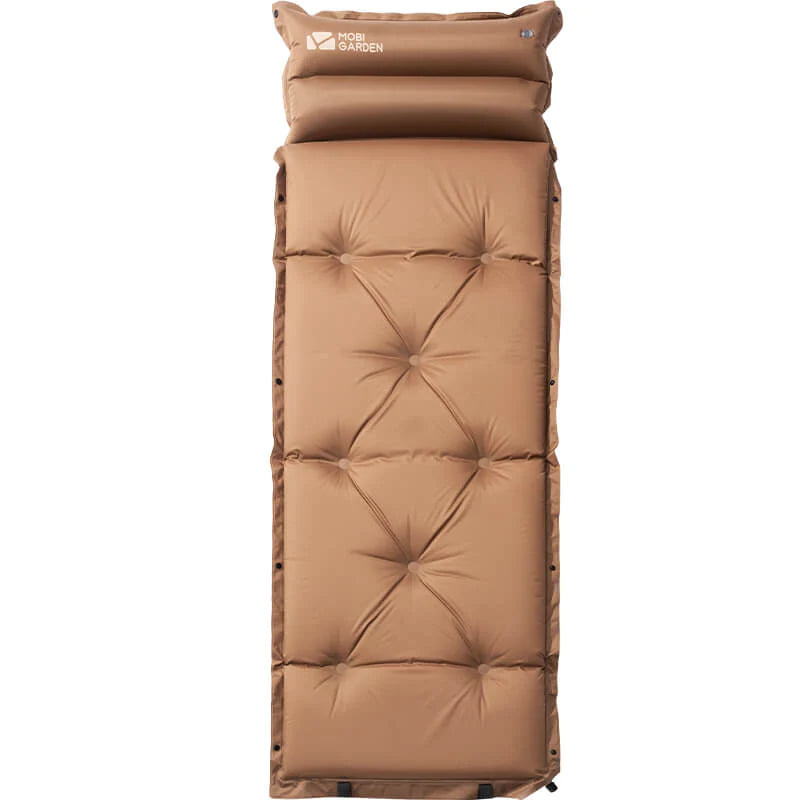 Mobi Garden Aquarius Automatic Inflatable 6cm Single Cushion - Brown