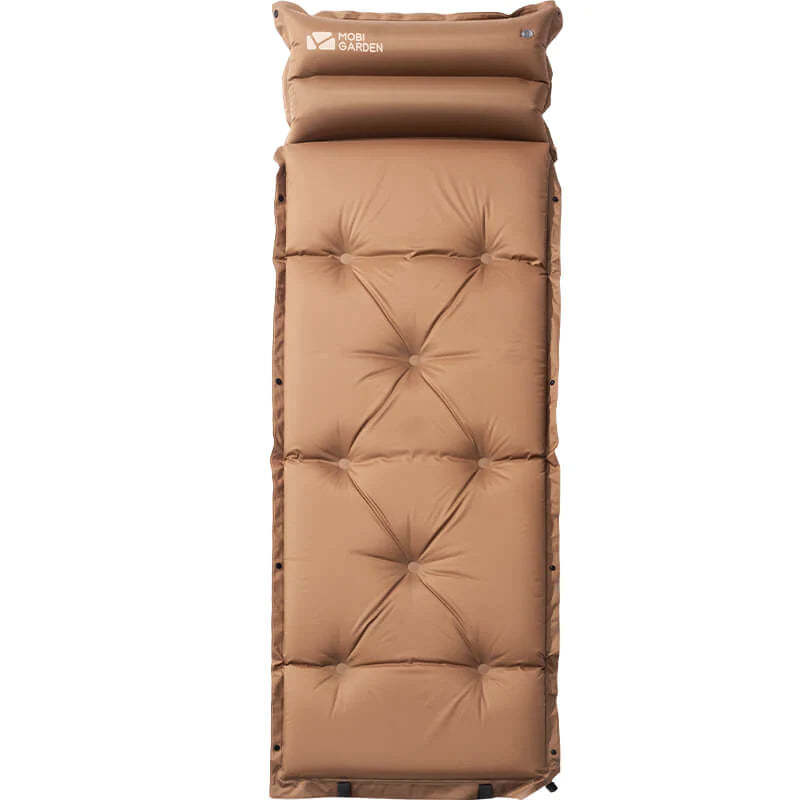 Mobi Garden Aquarius Automatic Inflatable 6cm Single Cushion - Brown