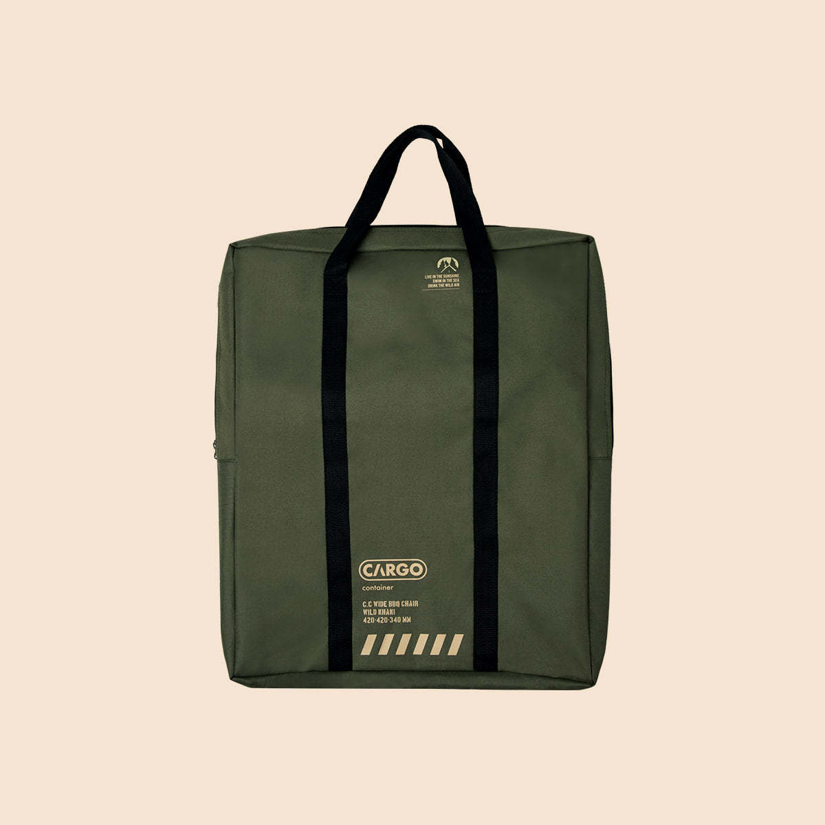 Cargo Container Wide BBQ Chair 2pcs - Gray