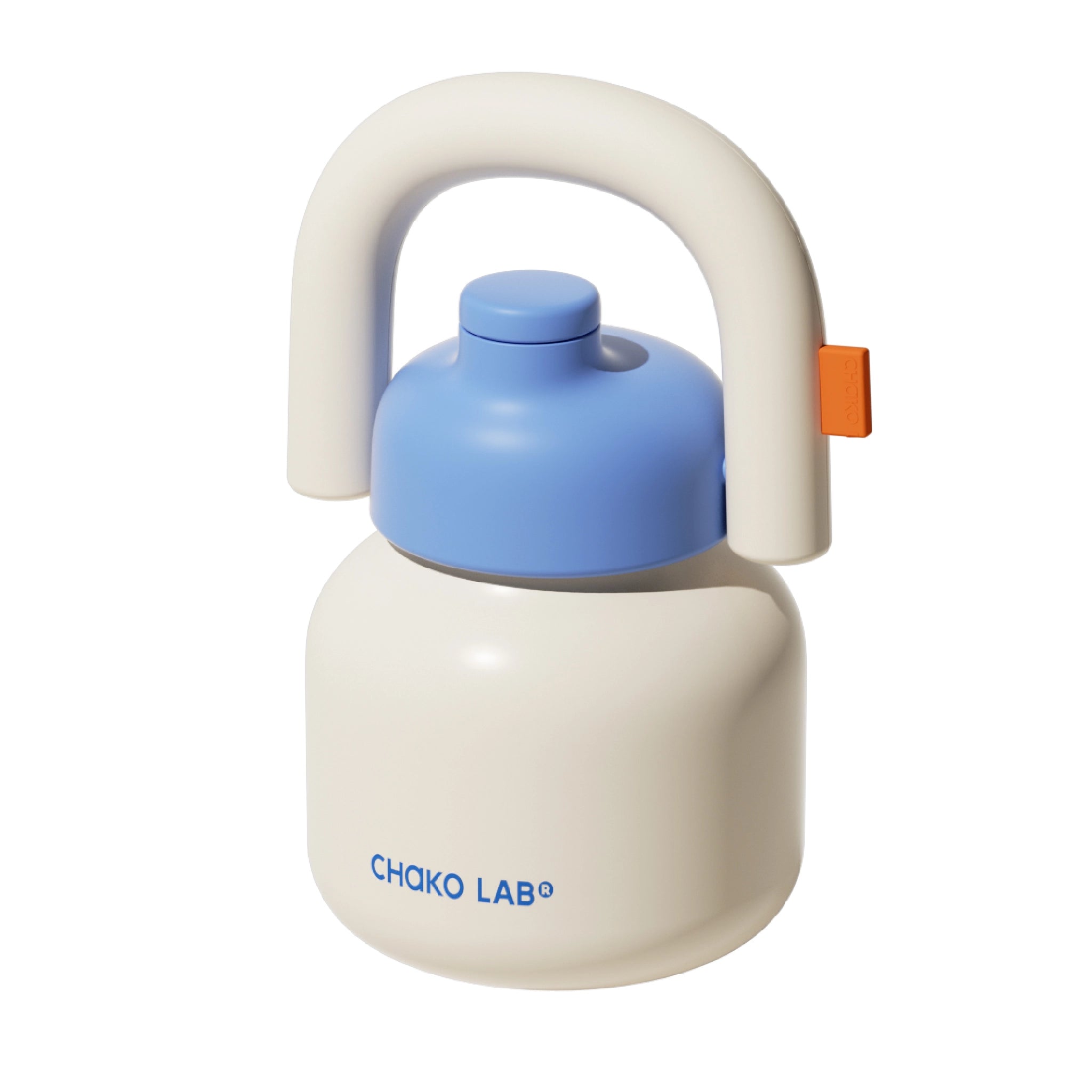 CHAKO LAB Lin Lin Bottle Thermos - White / Blue-Goritta Works Sdn. Bhd. 202501017603 (1619017-X)