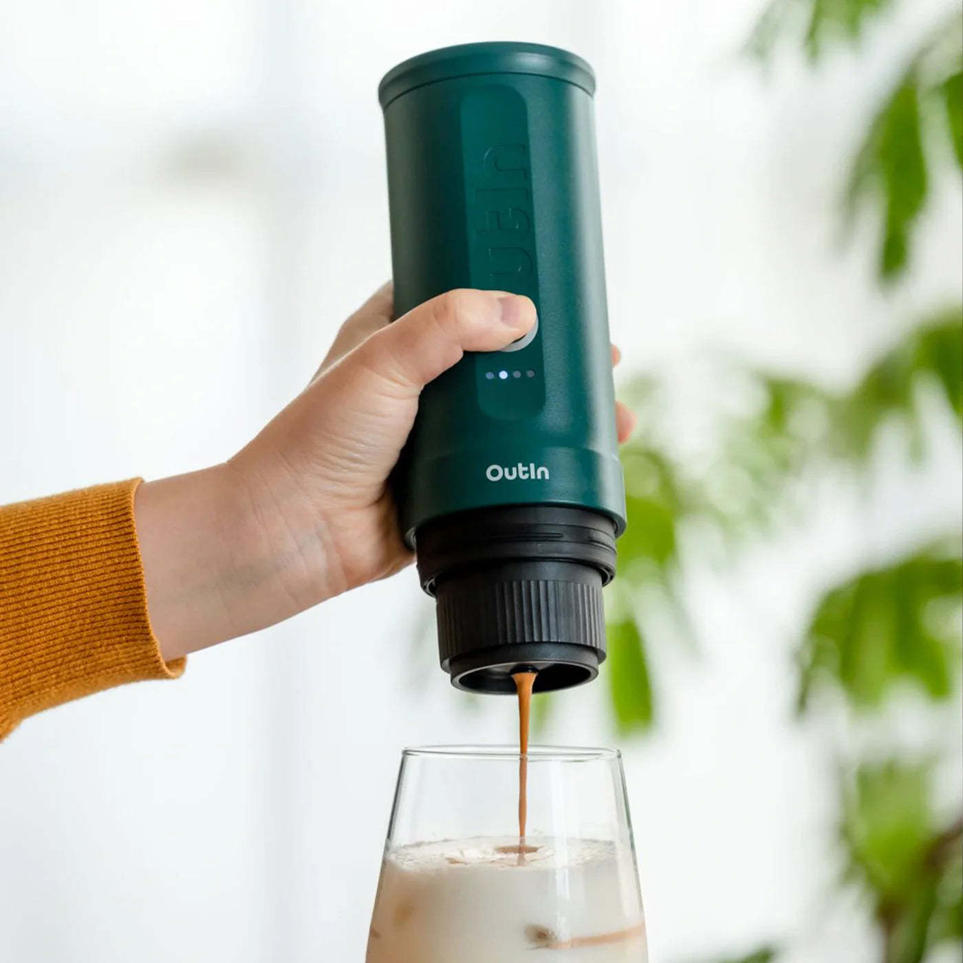 Outin Nano Portable Espresso Machine - Outin Teal-Goritta Works Sdn. Bhd. 202501017603 (1619017-X)