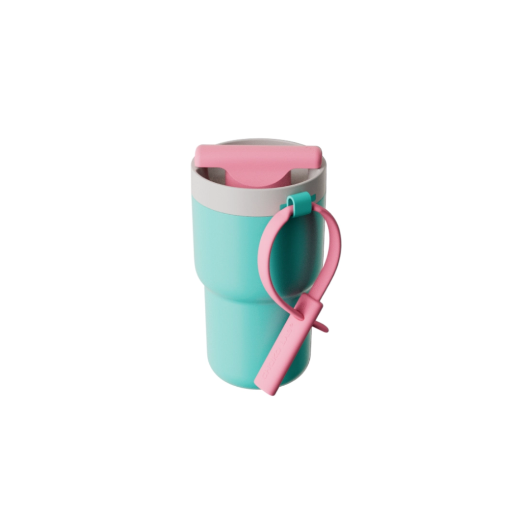 Chako Lab Rotation Cup 530ml - Blue Pink
