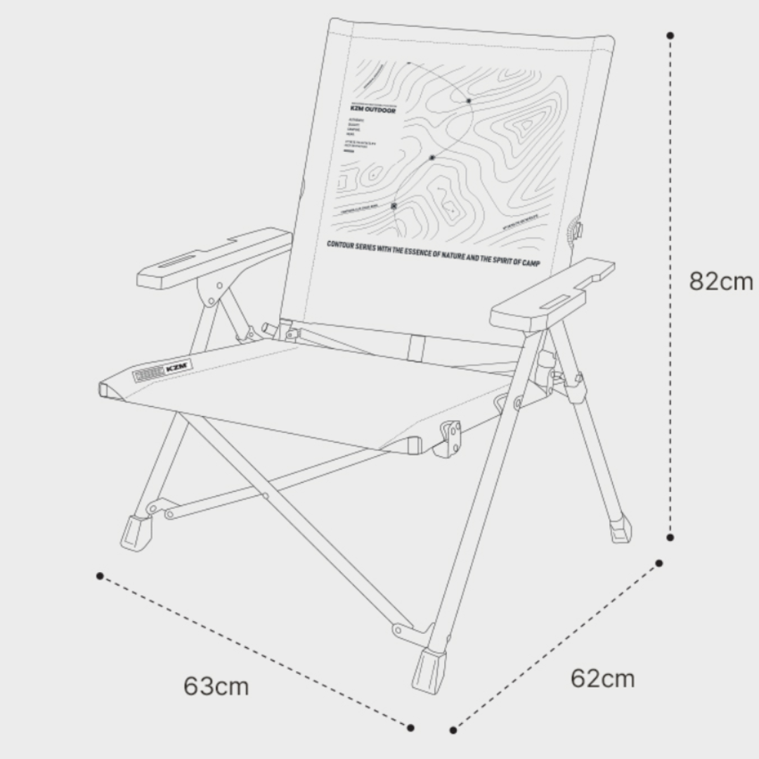 KZM Contour Clip Chair