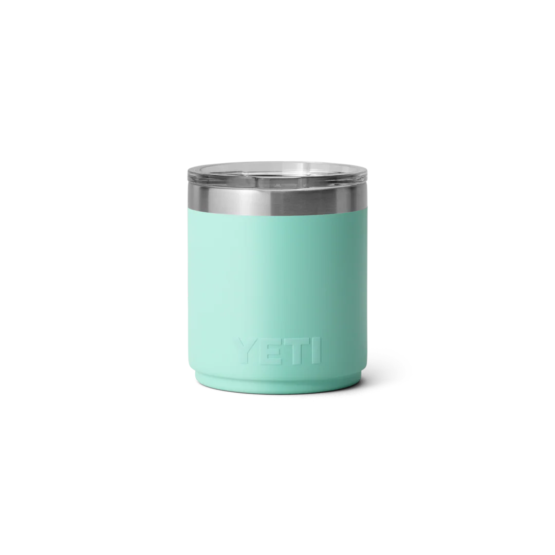 YETI Rambler 10 oz Stackable Lowball with MagSlider™ Lid - Seafoam (Ceramic Lining)