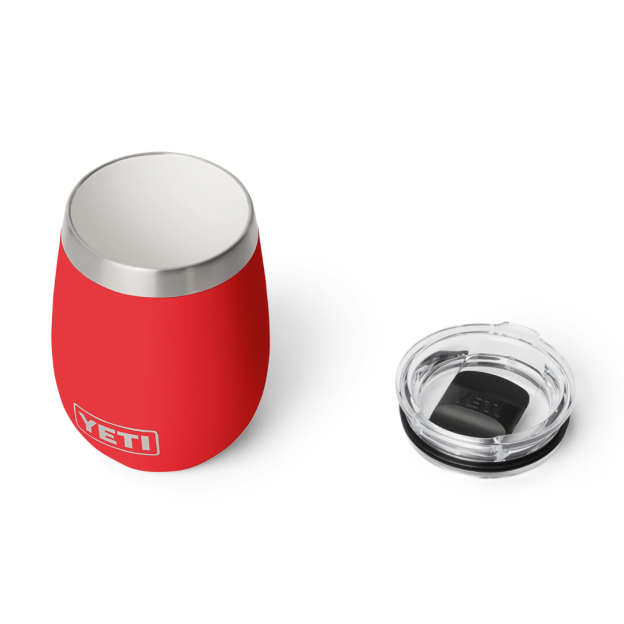 YETI Rambler 10 oz Wine Tumbler with DuraSip Ceramic Lining - Rescue Red