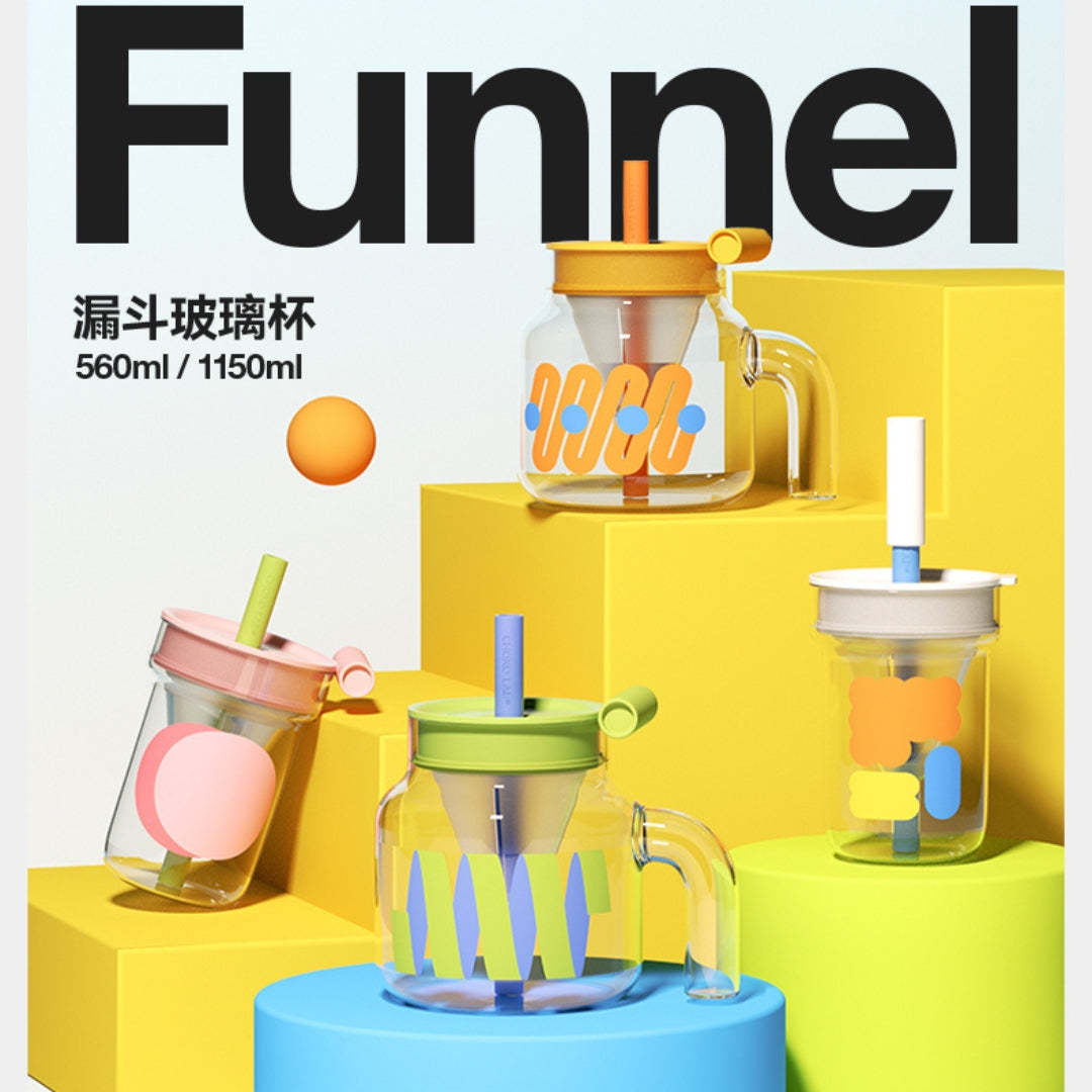 CHAKO LAB Funnel Glass - Orange-Goritta Works Sdn. Bhd. 202501017603 (1619017-X)