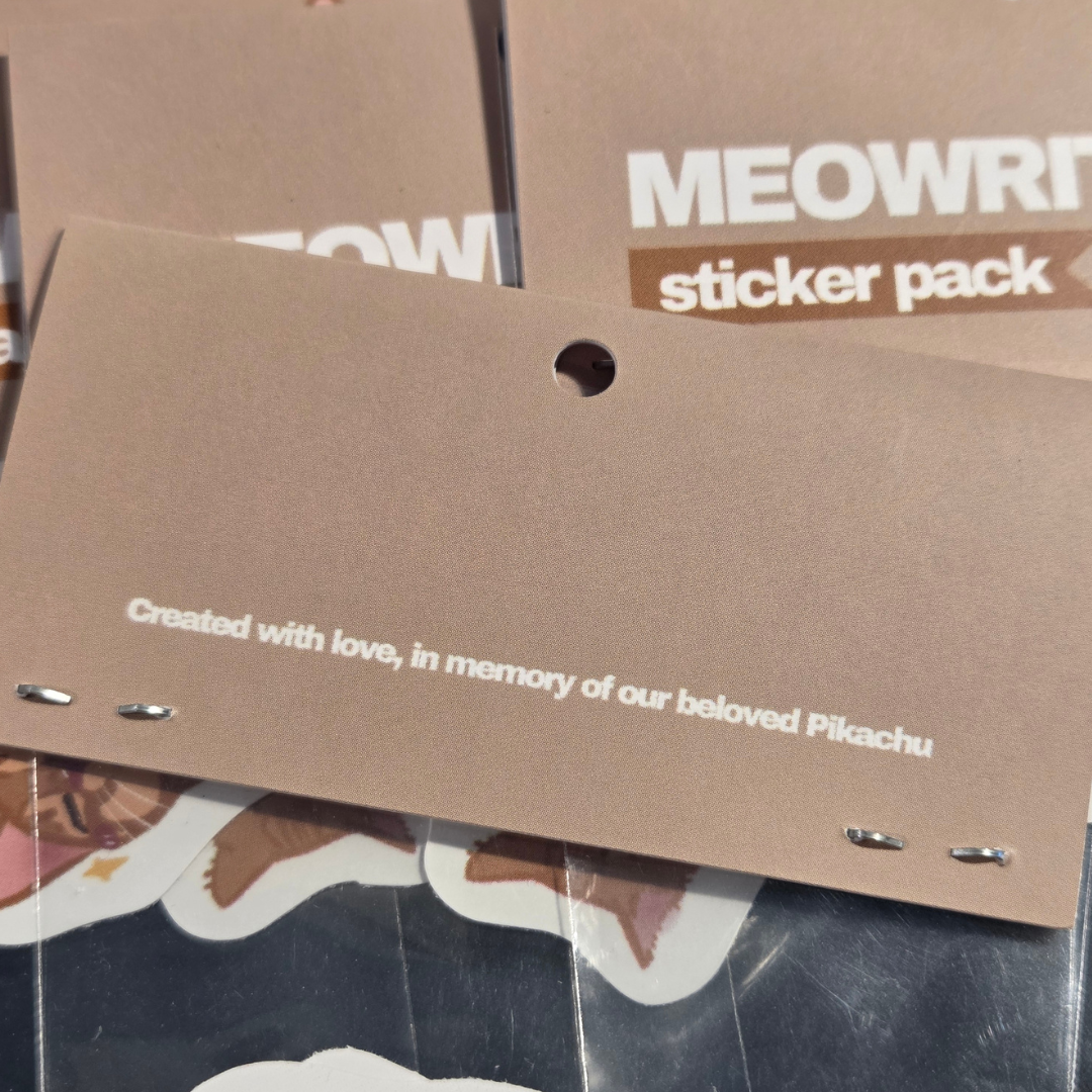 Meowritta Cat Sticker Pack - Goritta Exclusive 