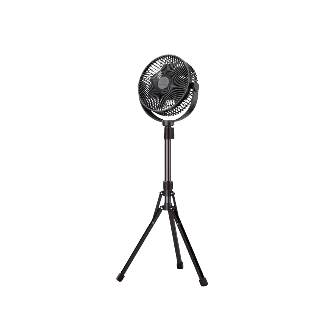 LEMOISTAR 8inch Camping Stand Fan with tripod FT7L - Black