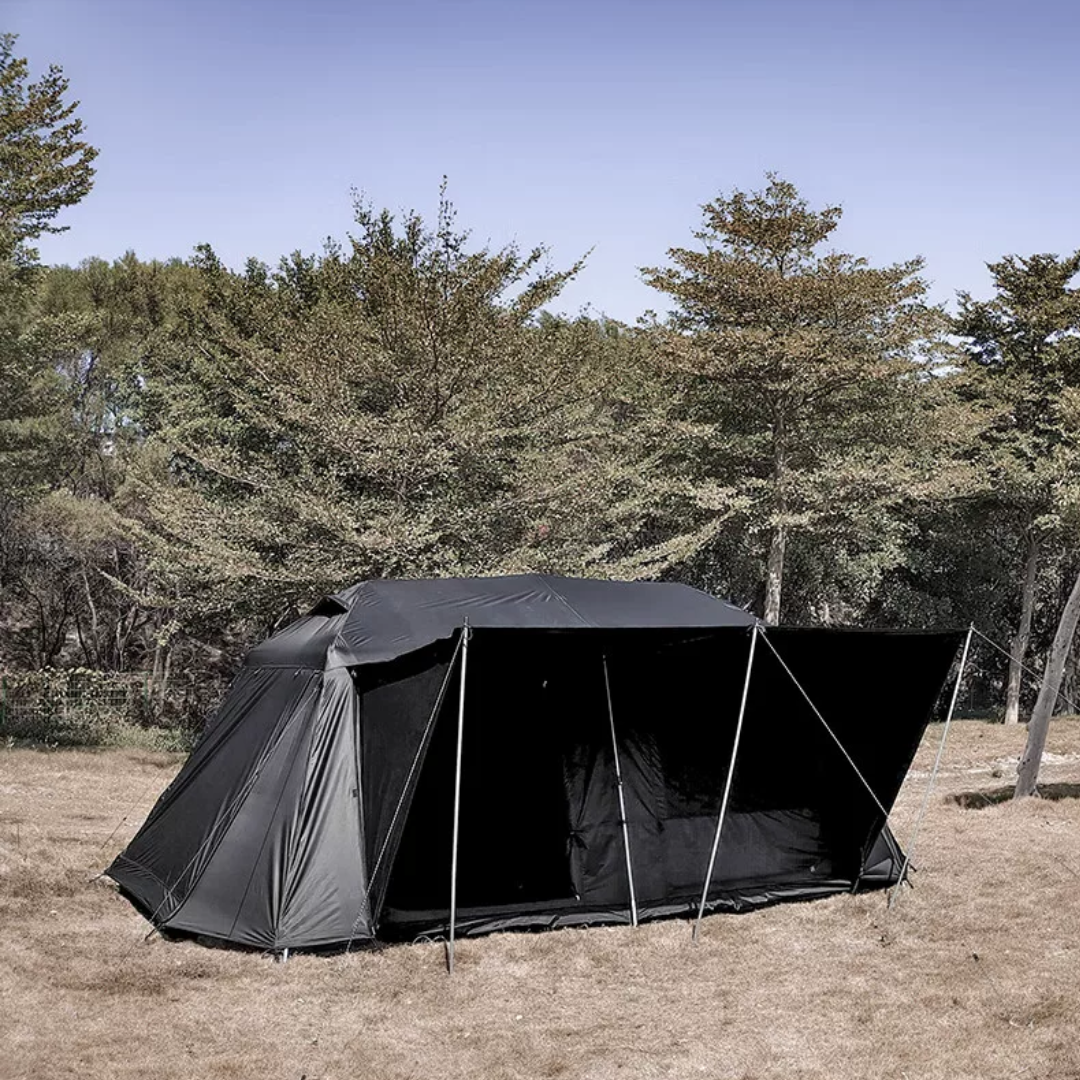 Stoic Villa 13 Black-Coated Automatic 6-8 person Tent - Black