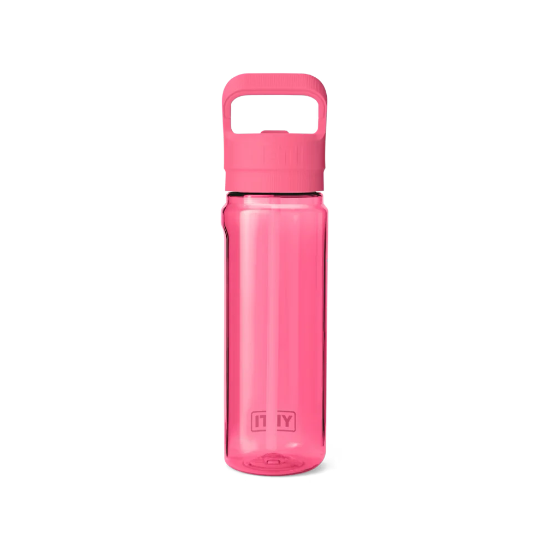 YETI Yonder 25 oz (750ml) Water Bottle with Color-Matched Yonder Straw Cap - Tropical Pink