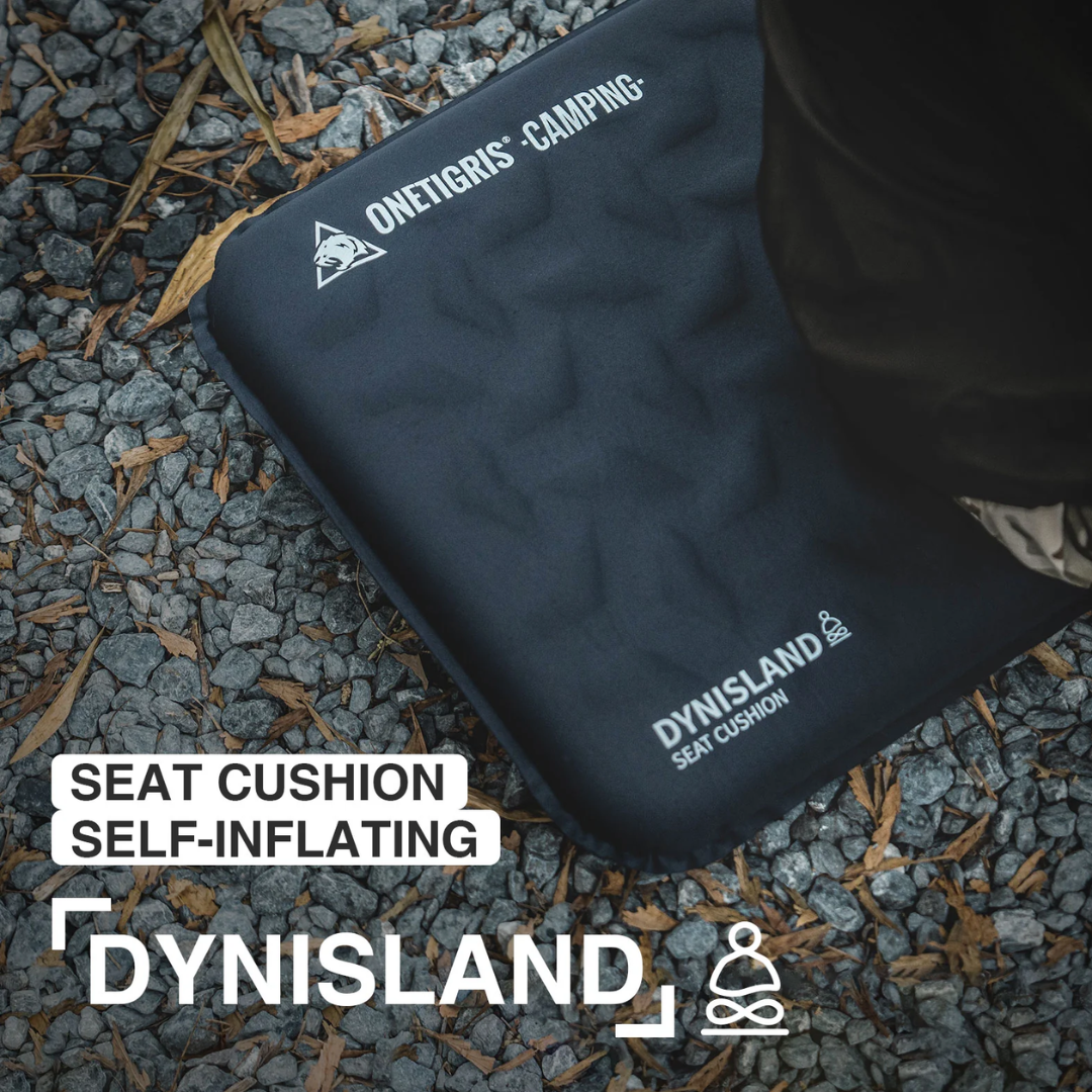 OneTigris Dynisland Self-Inflating Seat Cushion - Green