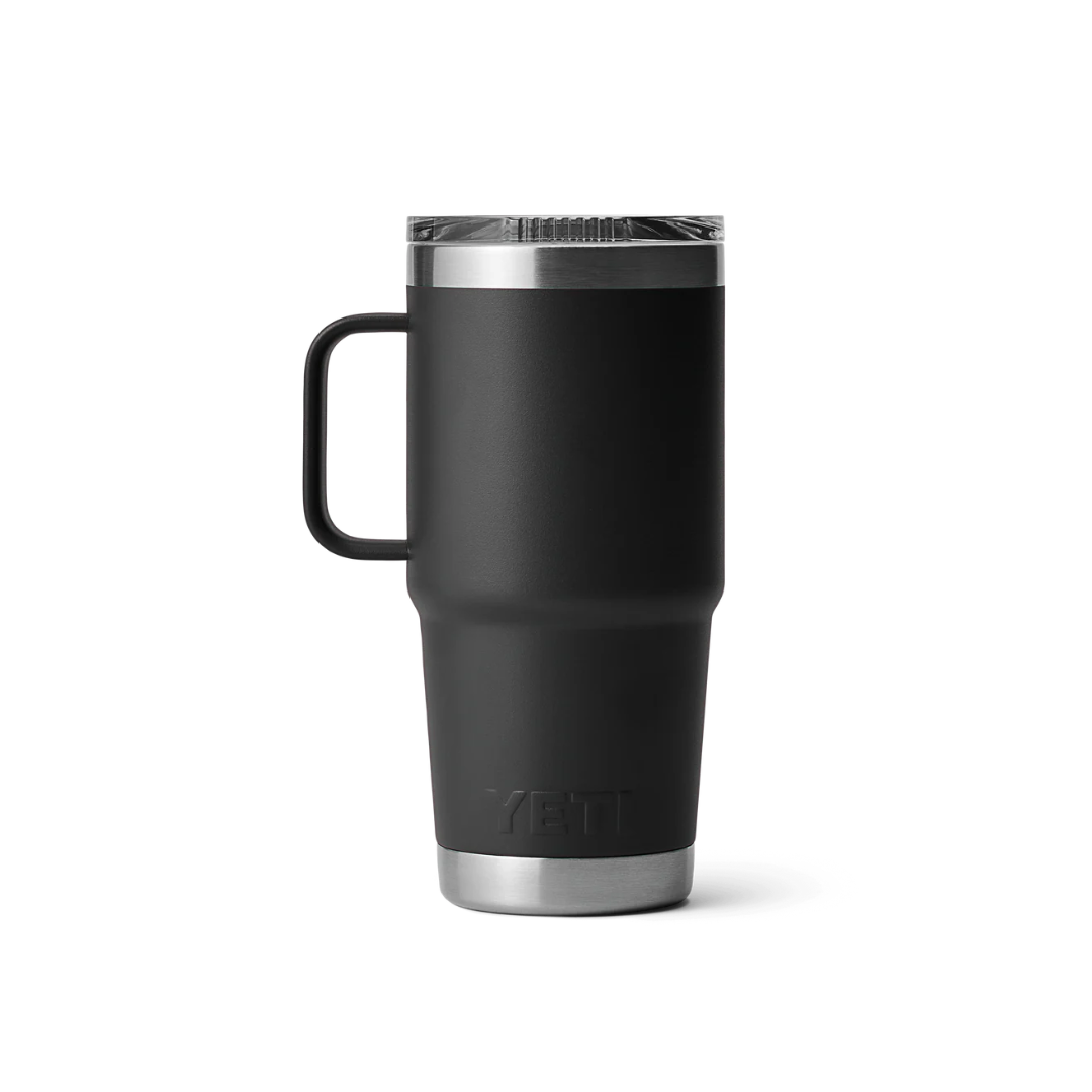 YETI Rambler 20 oz Travel Mug with Stronghold™ Lid - Black