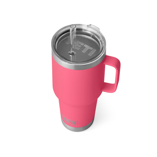 YETI Rambler 35 oz Straw Mug with Straw Lid - Tropical Pink