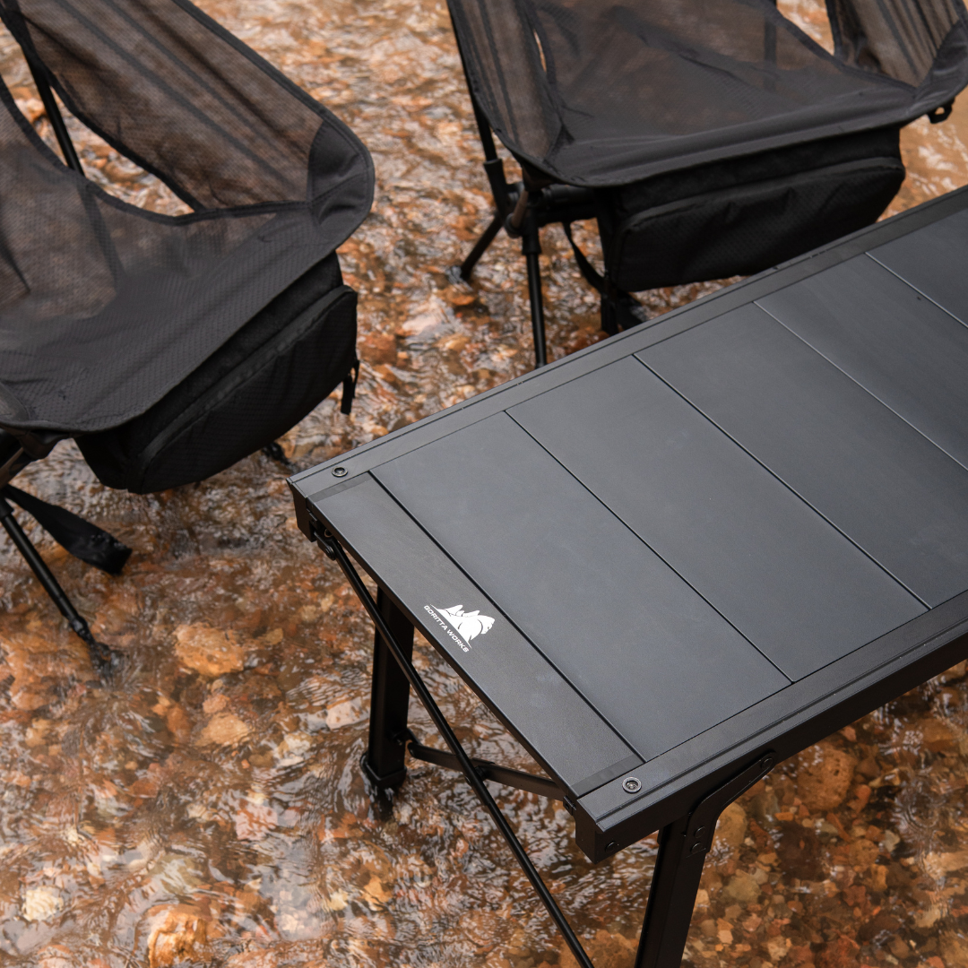 Goritta Works IGT (3Unit) Camping Table Modular Expandable Foldable