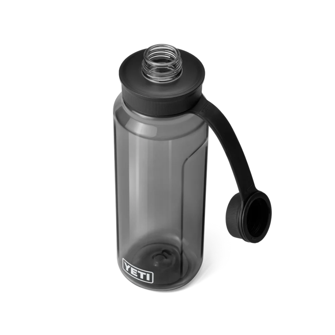 Yonder 34 oz (1L) Water Bottle with Yonder Tether Cap - Charcoal