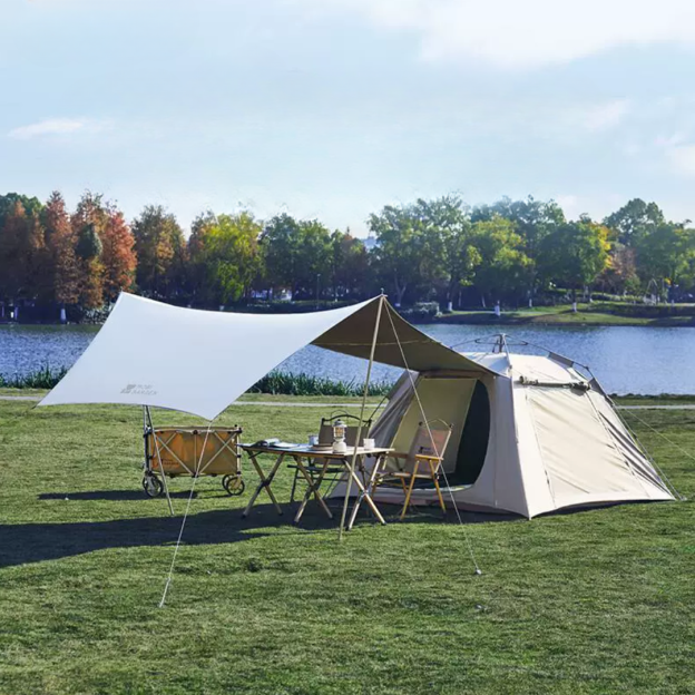 Mobi Garden (Black Coated) Zero Automatic Tent 155 with Tarp 2-3 Persons tent