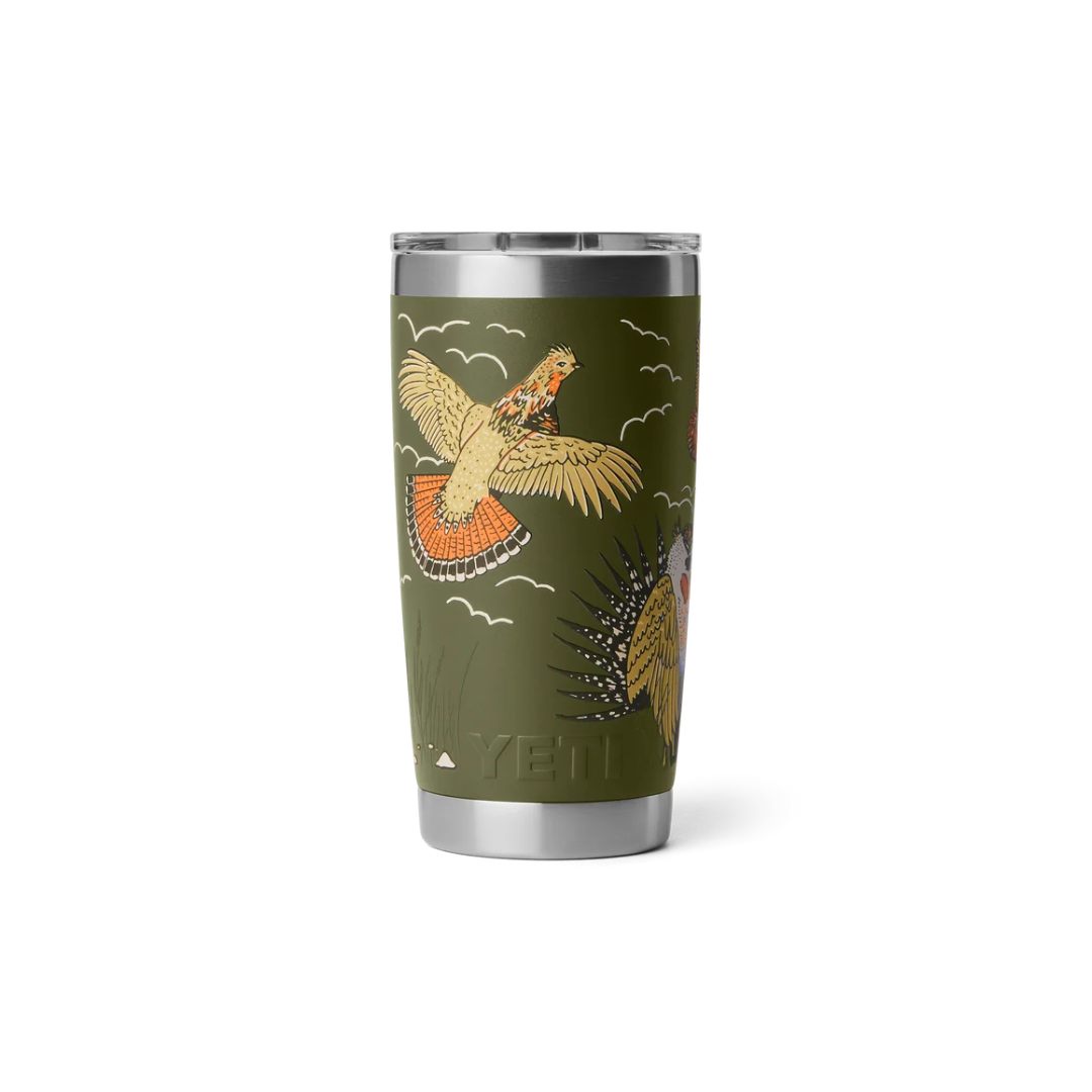 [Copy]YETI Rambler 20 oz Tumbler With Magslider™ Lid - Upland Bird Olive