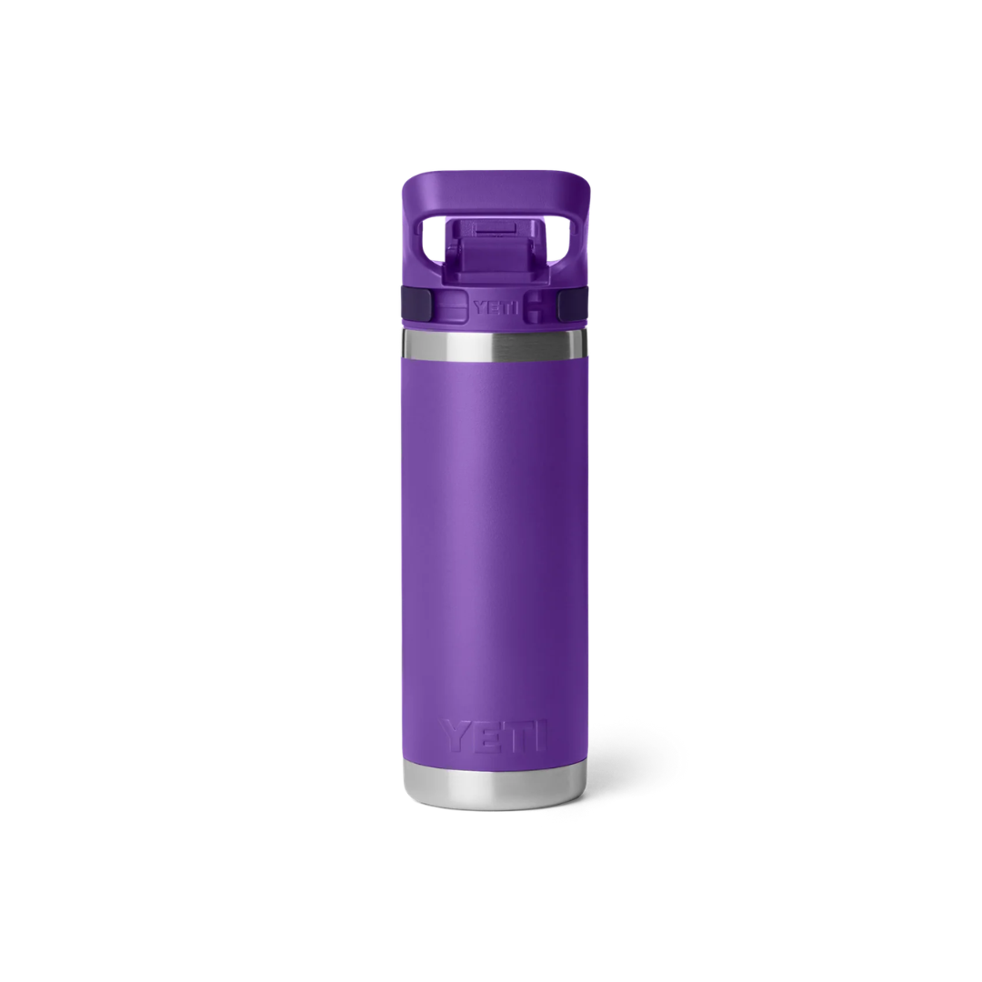YETI Rambler 18 oz Water Bottle with Color-Matched Flip Chug Cap - Pace Purple
