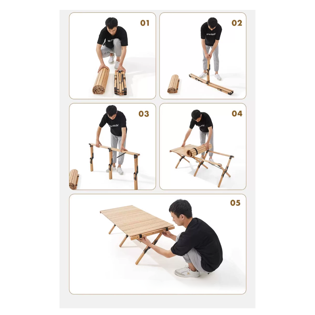 Mobi Garden Yun Rui Wooden Table - M