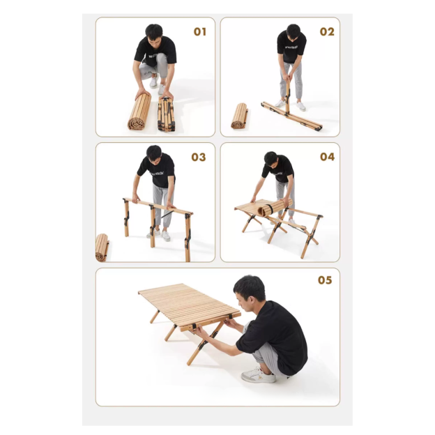 Mobi Garden Yun Rui Wooden Table - M