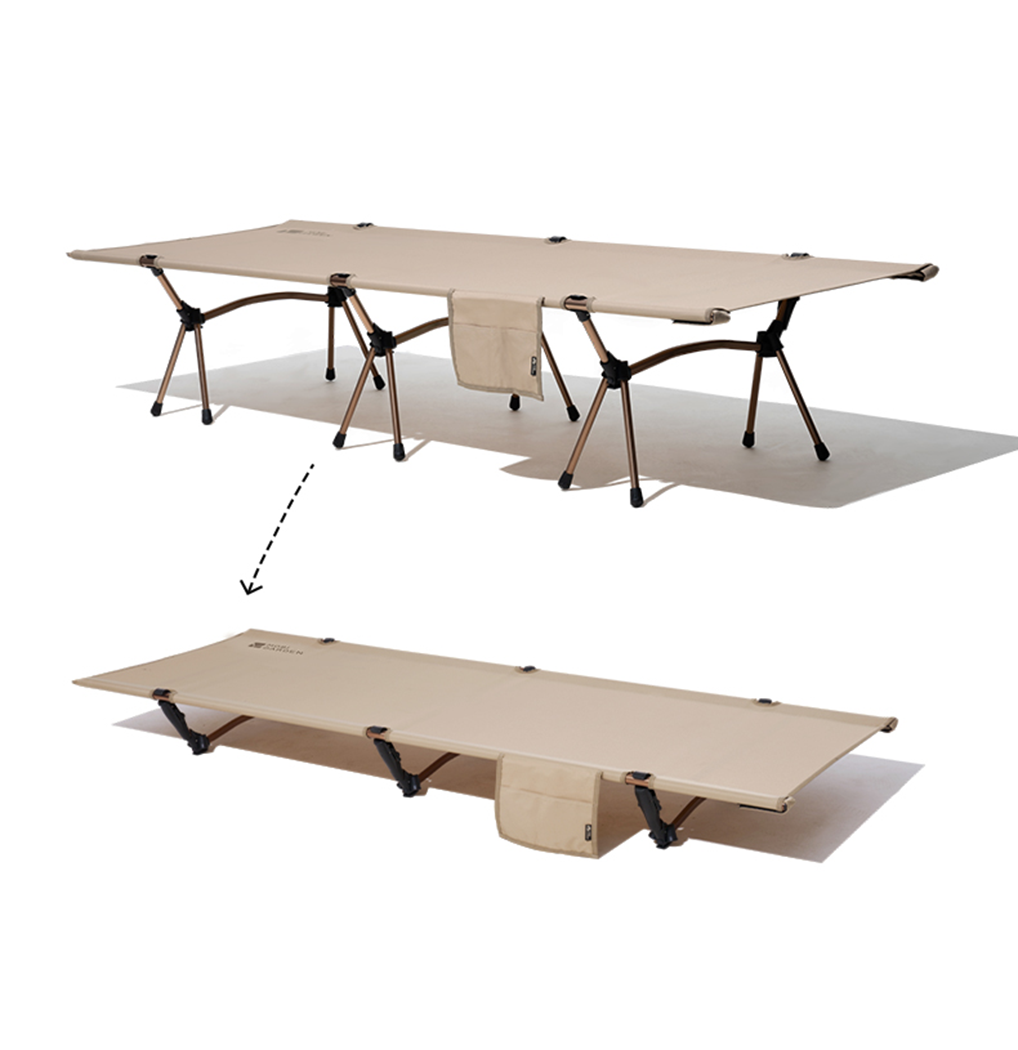 Mobi Garden Lightweight Camp Cot - Khaki-Goritta Works Sdn. Bhd. 202501017603 (1619017-X)