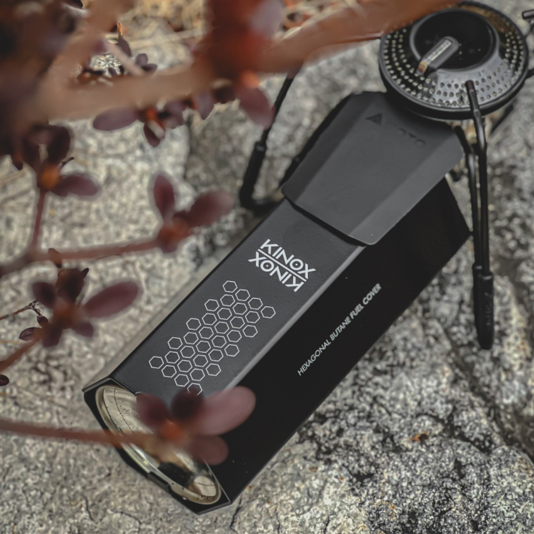 Kinox Hexagonal Butane Fuel Cover - Black