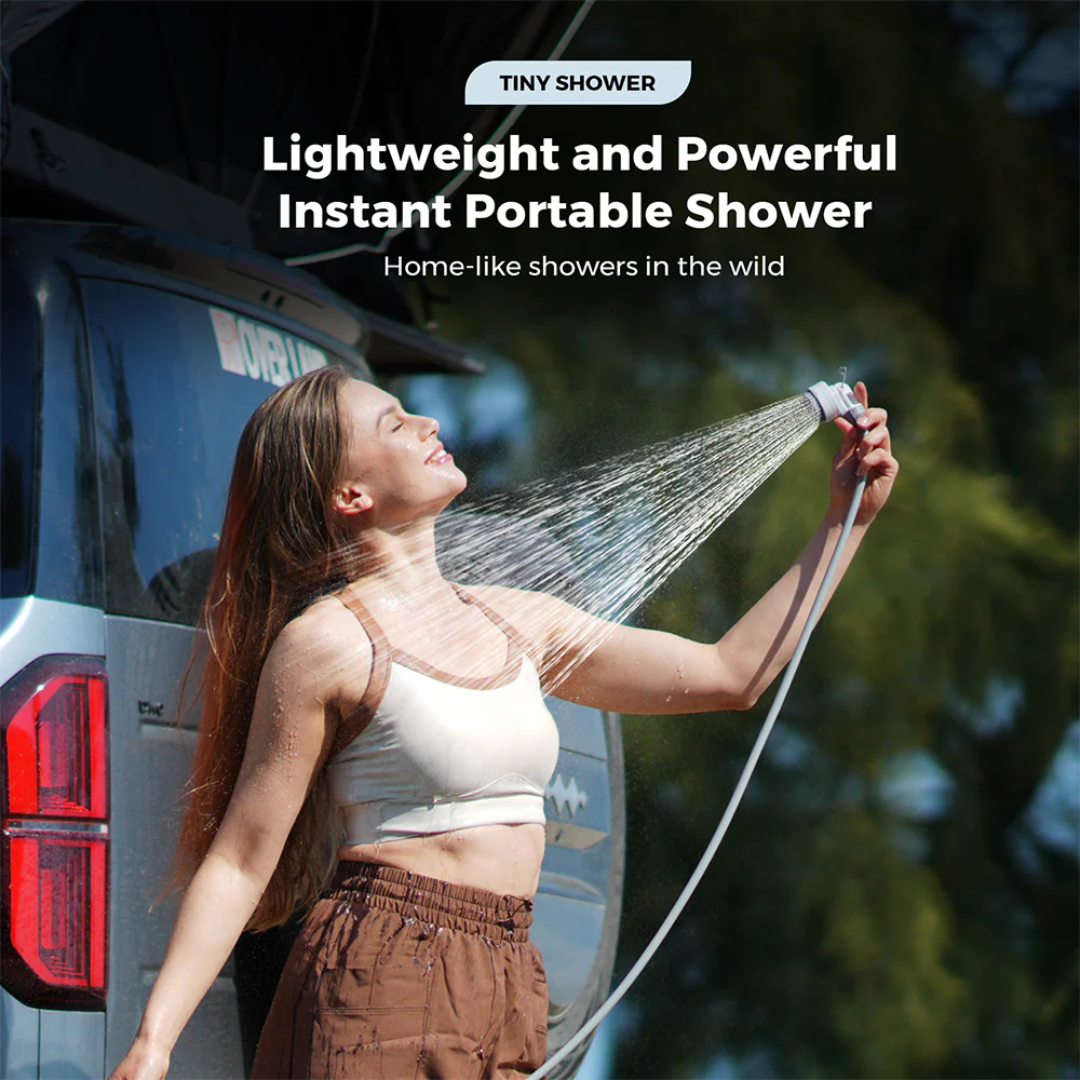 Flextail Tiny Shower - Portable & High-Pressure Waterfall Flow