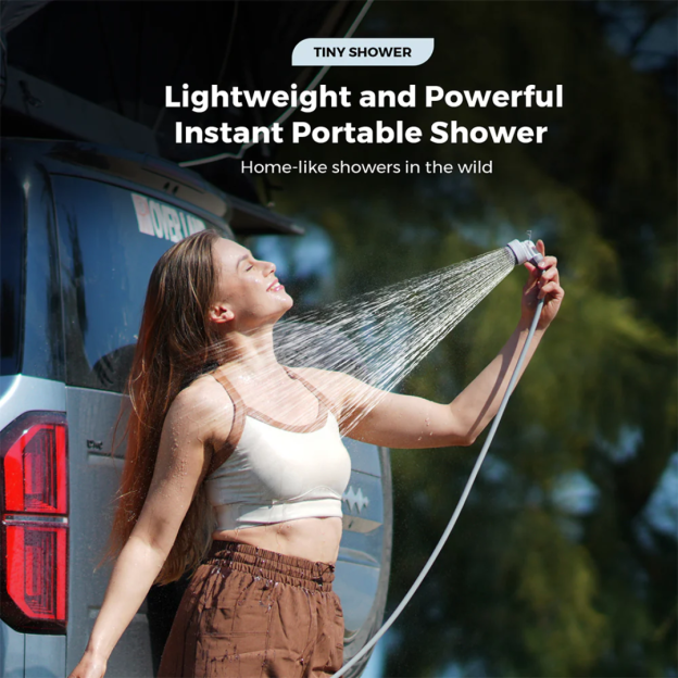 Flextail Tiny Shower - Portable & High-Pressure Waterfall Flow