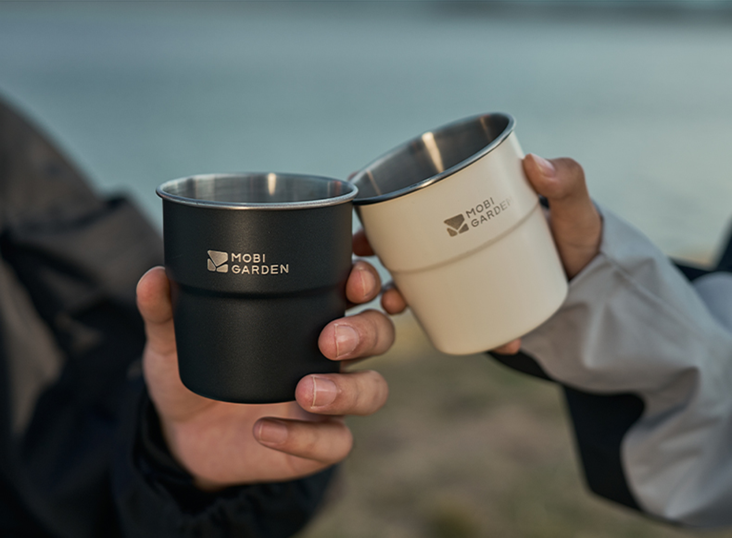 Mobi Garden Shuo Yan Stainless Steel Water Cup C1 - Black-Goritta Works Sdn. Bhd. 202501017603 (1619017-X)