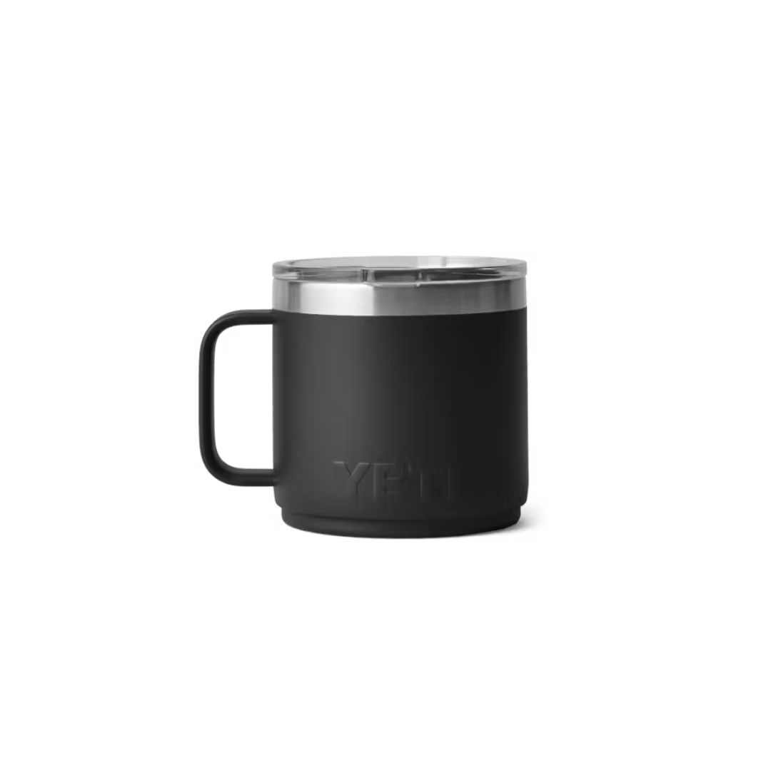 YETI Rambler 14 oz Stackable Mug with DuraSip™ Ceramic Lining - Black