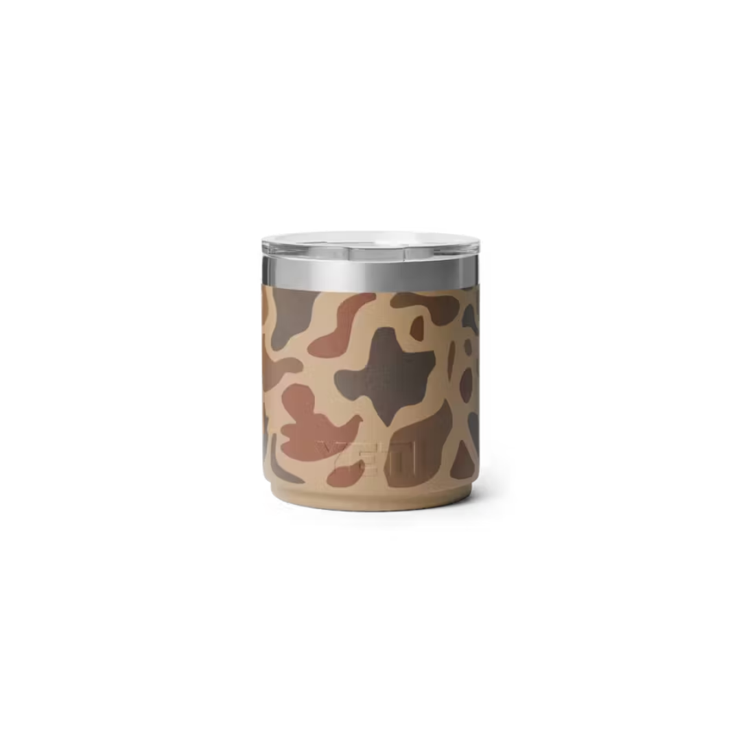 YETI Rambler 10 oz Stackable Lowball with MagSlider™ Lid - Wetlandds Camo
