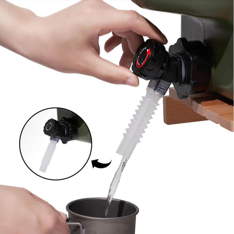 Mobi Garden XZ Buckey Pro Water Tank 18.5L - Olive Green