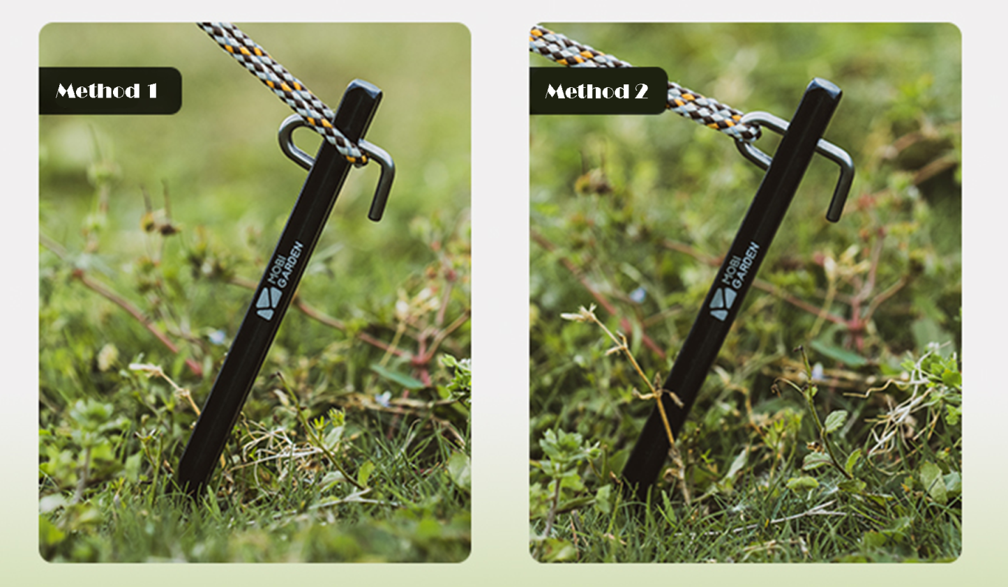 Mobi Garden 7A04 Aluminum Peg 28cm x4-Goritta Works Sdn. Bhd. 202501017603 (1619017-X)