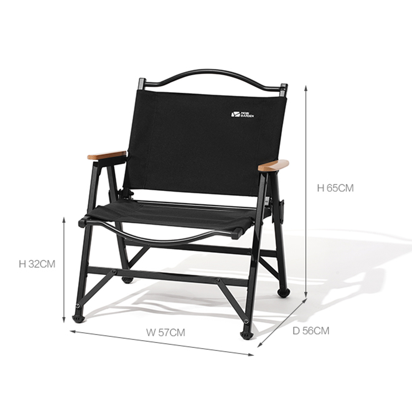 Mobi Garden THE REAL KERMIT Chair - Black-Goritta Works Sdn. Bhd. 202501017603 (1619017-X)