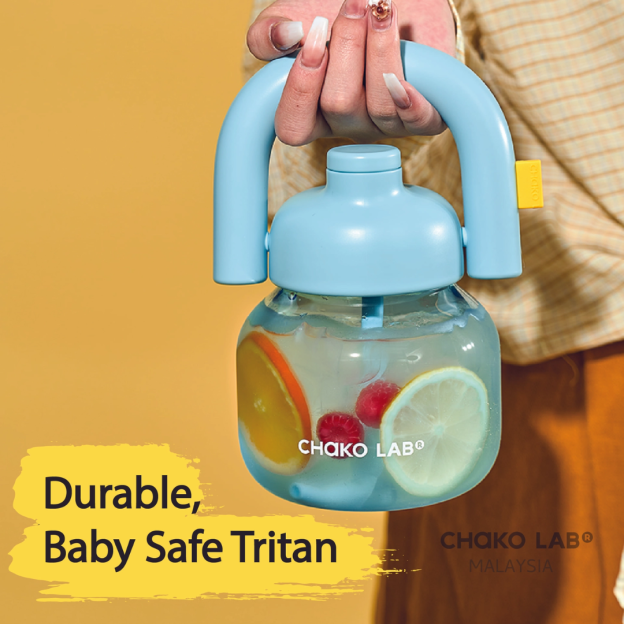 CHAKO LAB Lin Lin Bottle Tritan - Orange-Goritta Works Sdn. Bhd. 202501017603 (1619017-X)