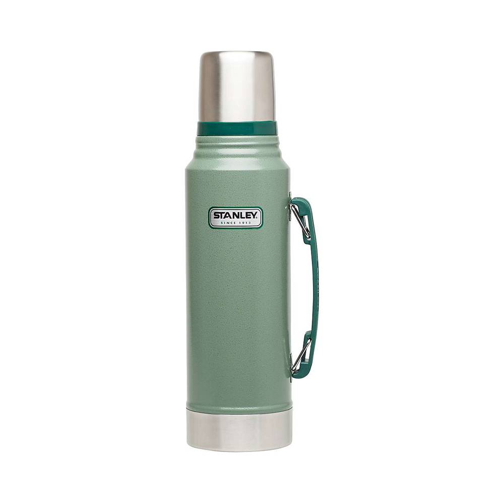 Stanley Classic Vacuum Bottle 1.1QT - Hammertone Green Old Logo-Goritta Works Sdn. Bhd. 202501017603 (1619017-X)