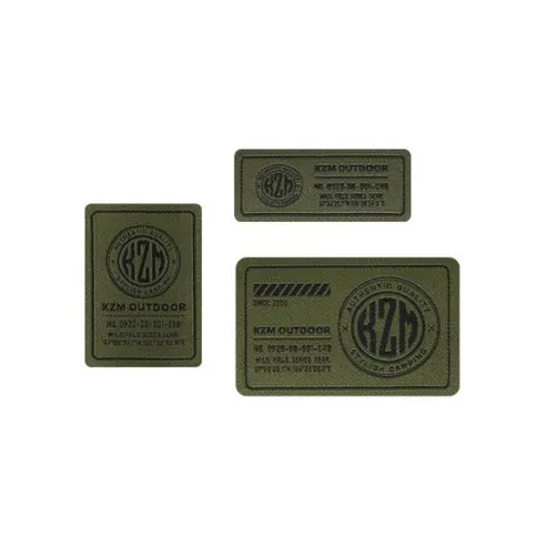 KZM Weaving Wappen 3P Set Field -Tan