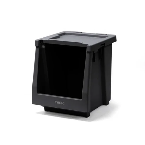 THOR Stacking Shelf Container 20L - Black